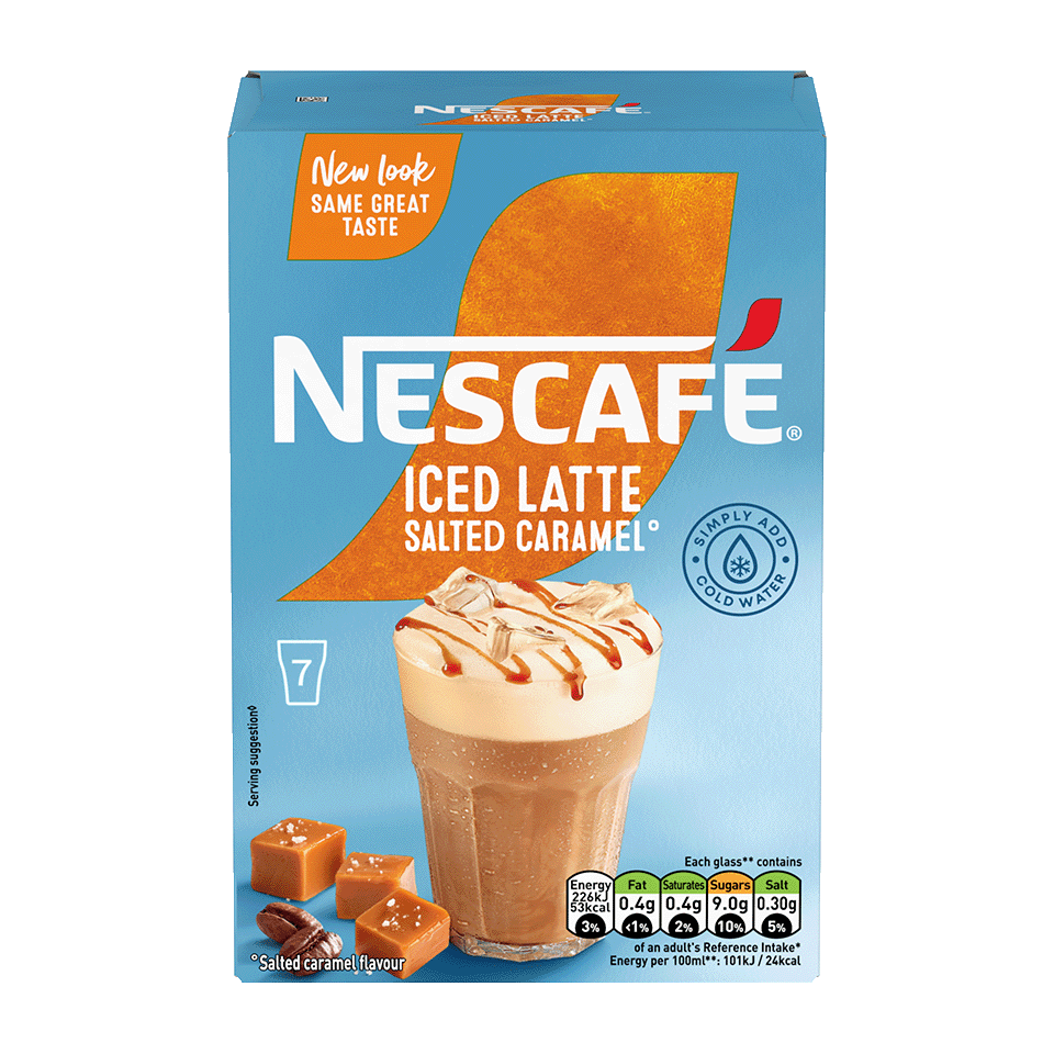 NESCAFÉ® Gold Iced Salted Caramel Latte | Nescafé Malta
